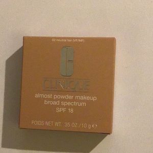 Clinique almost powder